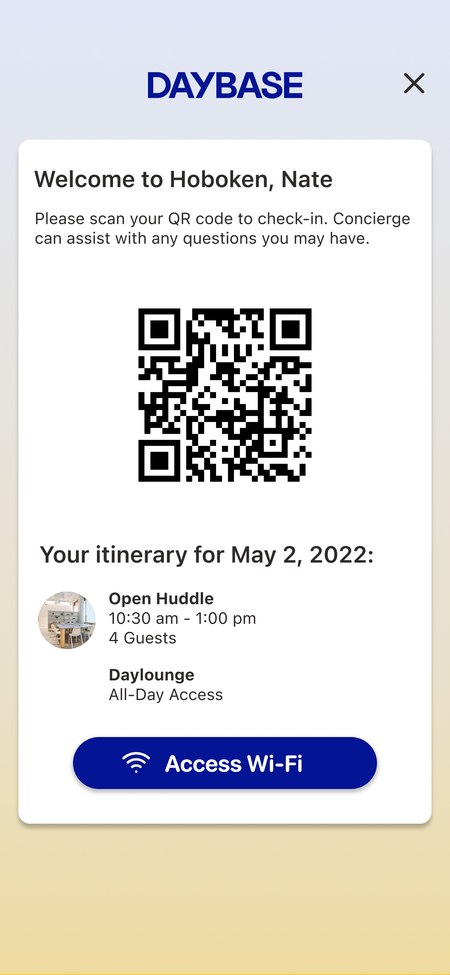 Access pass